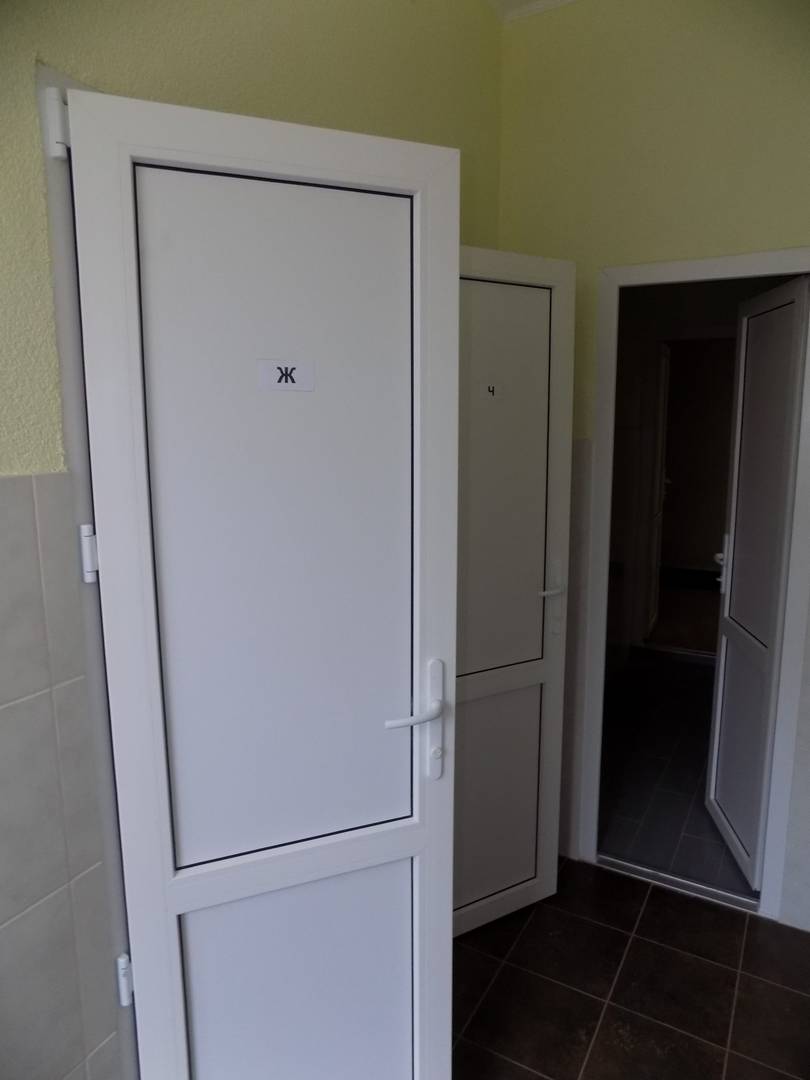 У приміщенні ЦМЛ на вул. Куліша оновлено санвузли