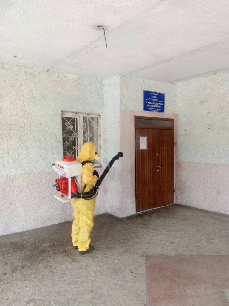 Дезінфекція медичних закладів міста