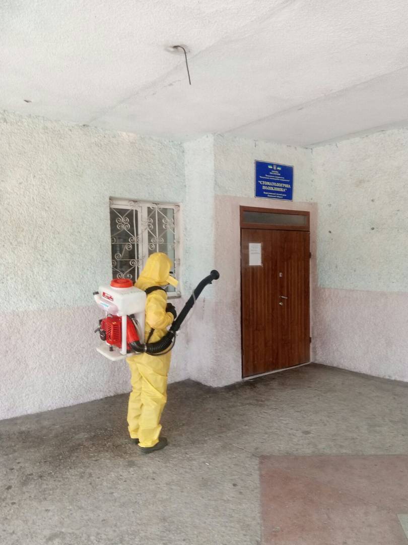 Дезінфекція медичних закладів міста