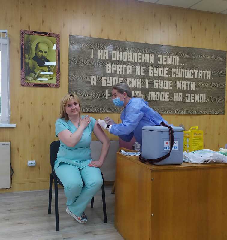 У Бориславі стартував ІІ етап вакцинації