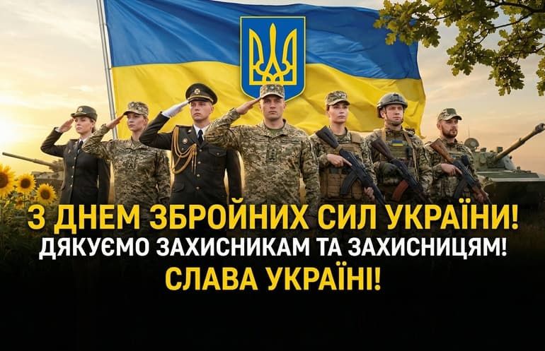 З Днем Збройних Сил України!