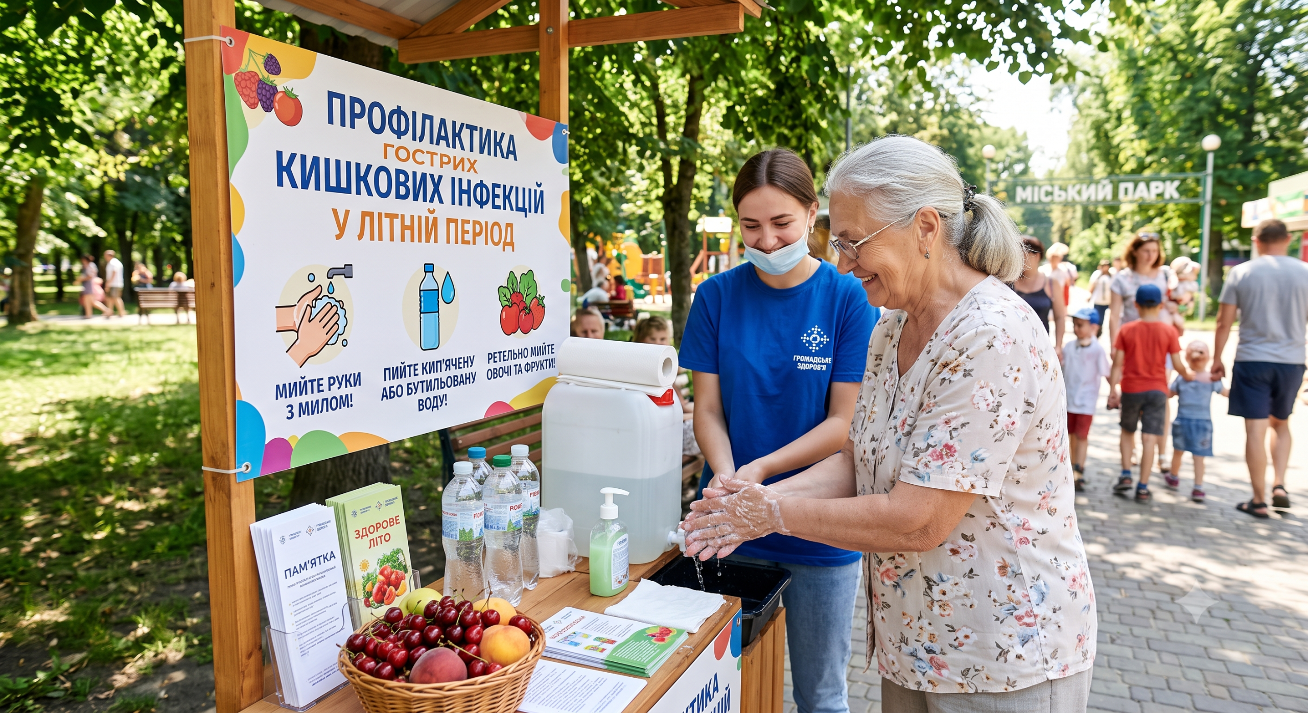 Профілактика гострих кишкових інфекцій у літній період